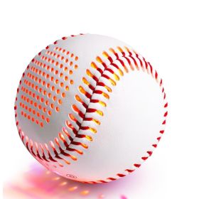 Bluetooth Speaker,Rechargeable Baseball Speaker,Lights Up Baseball, Shining In The Dark, Providing The Perfect Baseball Gift For Boys, Girls, Adults,